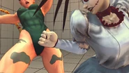 Ibuki grabbing Cammy during Yoroitoshi