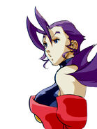 Rose's portrait in Street Fighter Alpha 3 MAX.