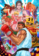 SSB4 Ryu Poster