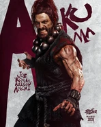 Joe "Roman Reigns" Anoai as Akuma