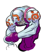 Necro in Street Fighter III: New Generation.