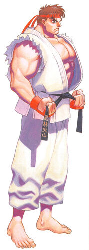 Ryu Character Concept Art, Images, Street Fighter II, Museum