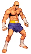 Sagat (Capcom vs. SNK 2: Mark of the Millennium 2001)