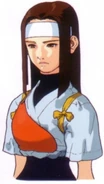 Hokuto's portrait in Street Fighter EX.