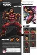 Hugo in Street Fighter X Tekken: Artworks