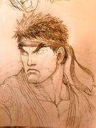 SFV Ryu art