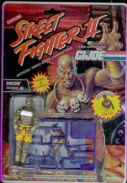 GI Joe Vega Street Fighter II 1993 action figure Read Description