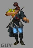 Guy's second alternate outfit in Super Street Fighter IV