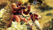 Ultra Street Fighter IV: Ryu, Ken and Decapre.