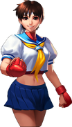 Sakura in Street Fighter: Duel.