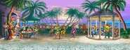 Dee Jay's stage in Super Street Fighter II.
