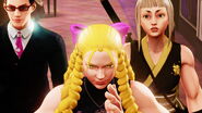 Shibasaki alongside Karin and Ibuki as they appear in A Shadow Falls.