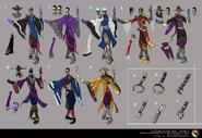 Mech F.A.N.G costume concept art