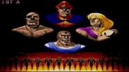 M. Bison's ending in the CPS1 games.