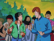 Guile and Ryu's cameo (seen to the left) in Yu Yu Hakusho