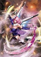 Alisa Bosconovitch's official SFxTekken art.