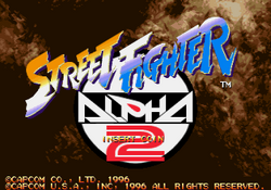 67% Street Fighter Alpha 2 on