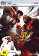 Street Fighter IV (PC - cubierta Australia)