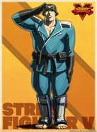 Abel disguised as a Shadaloo Soldier from the Shadaloo C.R.I. site.
