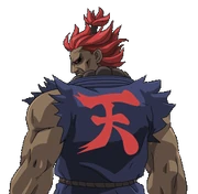 Akuma in Namco X Capcom