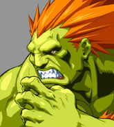 "Character Select" image of Blanka.