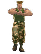 Guile in Street Fighter EX2