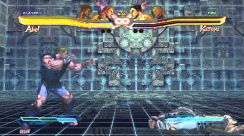 Abel's Super Art and Cross Assault in Street Fighter X Tekken