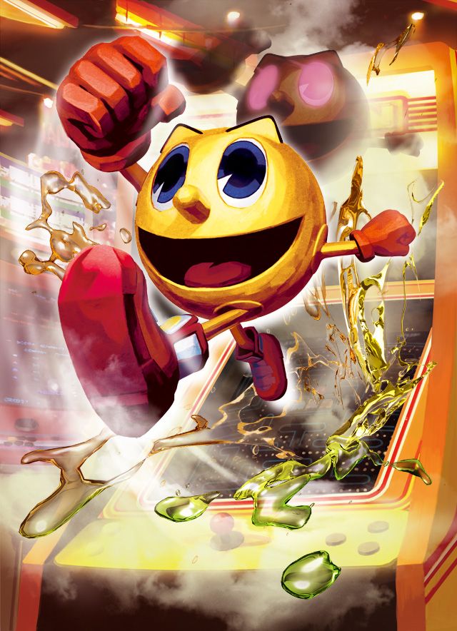 pac man street fighter x tekken