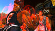 Akuma prepares for battle