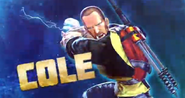 Cole as seen in the PS3 and PS Vita exclusives reveal trailer