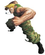 Guile's official artwork