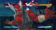 Heihachi Preforming his super while in pandora mode