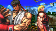 Ryu during his pre-fight intro