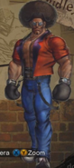 Dudley's swap costume, based on Tiger Jackson