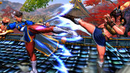 Fighting against Chun-Li