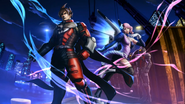 Lars and Alisa as seen in their prologue