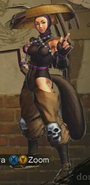 Ibuki's Swap Costume based on Tekken's Manji clan
