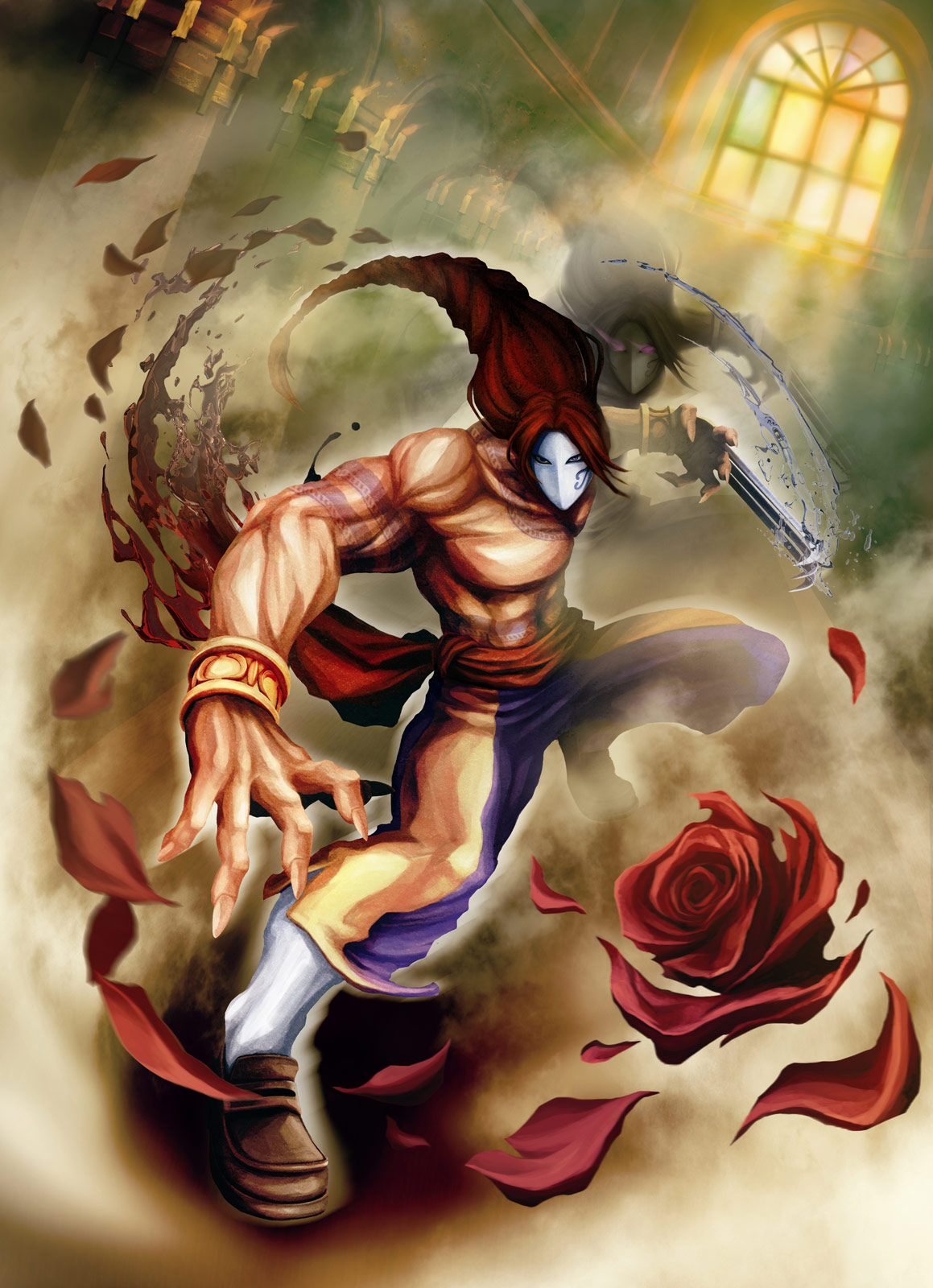 Street Fighter X Tekken Playthrough - Vega and Chun Li (Team Loving Scars!)  