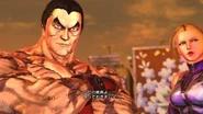 Kazuya and Nina prepare for battle