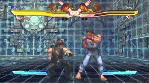 Hwoarang's Super Art and Cross Assault in Street Fighter X Tekken
