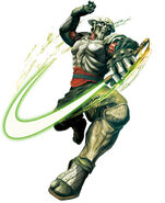 Yoshimitsu's official artwork