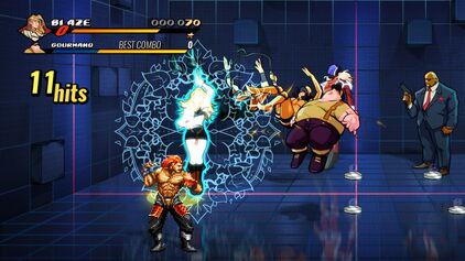 streets of rage combos