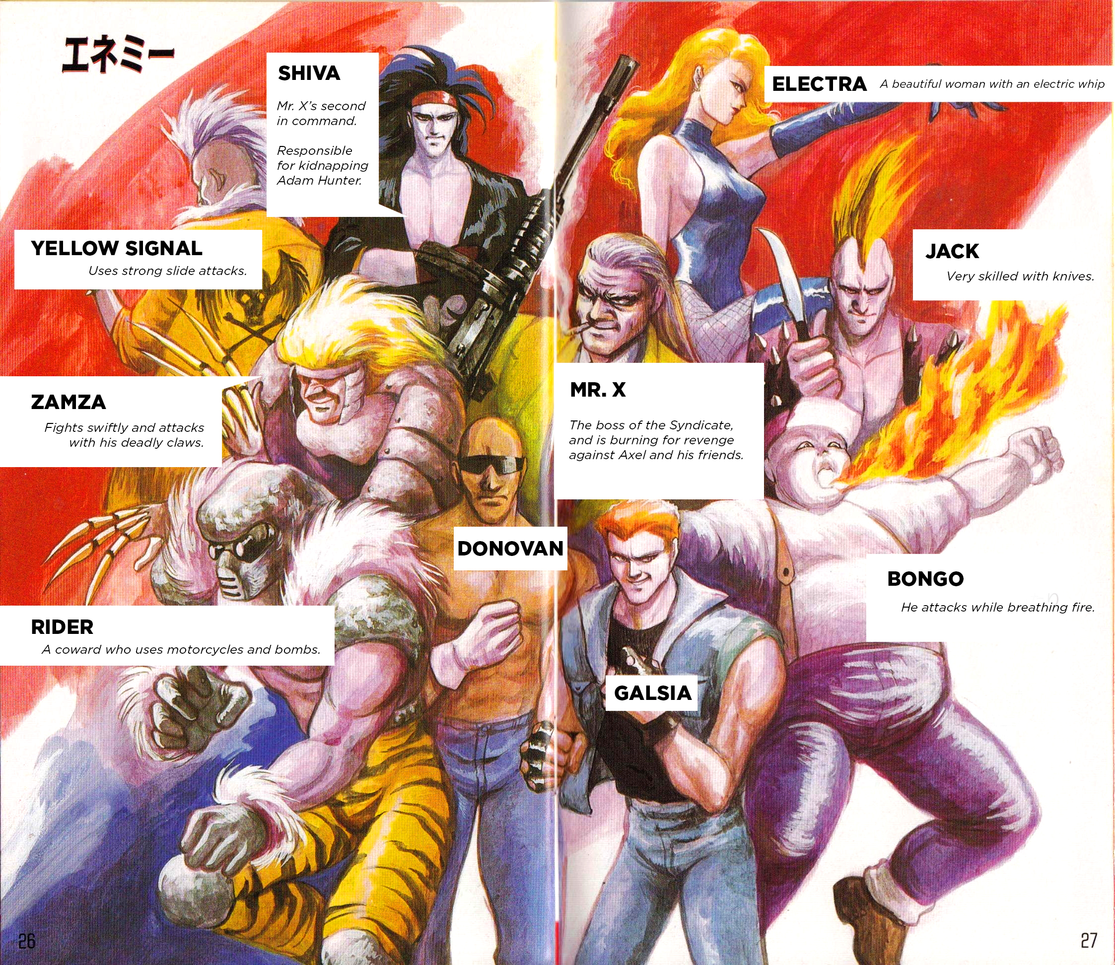 Mr. X - Streets of Rage 2  Movie artwork, Rage art, Rage