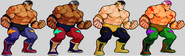 Max's alternate colors in Streets of Rage 4.