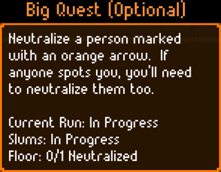 " a marked by an orange arrow. If anyone spots you, you'll need to neutralize them too