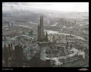 Kazakh City concept art by James Paick