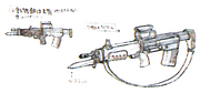 Str2 assault rifle concept