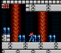 Lower side of the area in the NES Strider