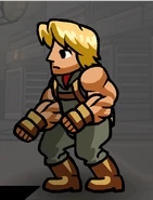 Mercenary with the second outfit.