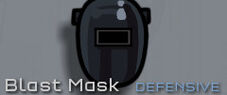 Blast mask